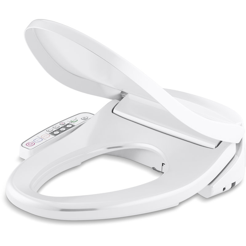 Kohler Novita Elongated Cleansing Toilet Seat White & Reviews Wayfair